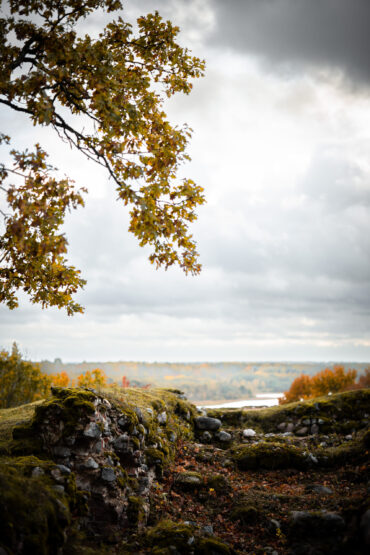 Viljandi lossimäed sügis 2022